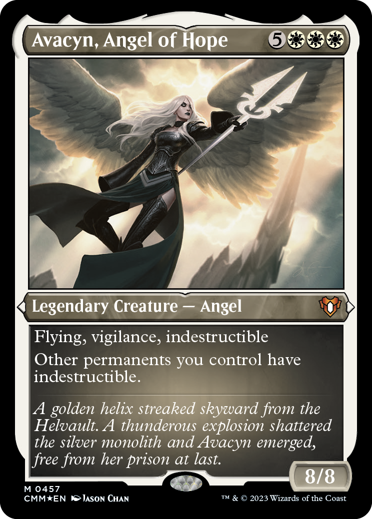 Avacyn, Ange de l'Espoir (Gravure à l'acide) [Commander Masters]