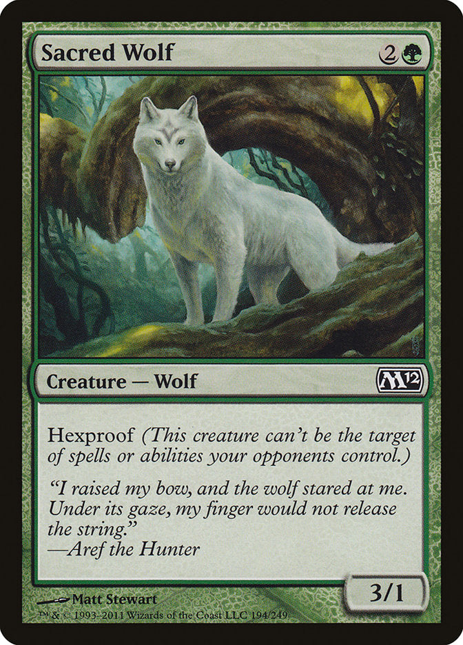 Loup sacré [Magic 2012]