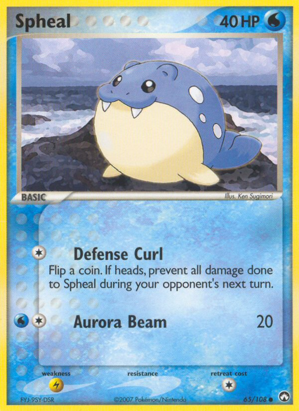Spheal (65/108) [EX: Guardianes del Poder]