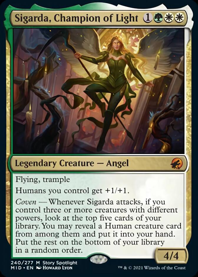 Sigarda, championne de la lumière [Innistrad: Chasse de Minuit]