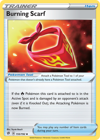 Bufanda Ardiente (155/192) [Espada y Escudo: Choque Rebelde]