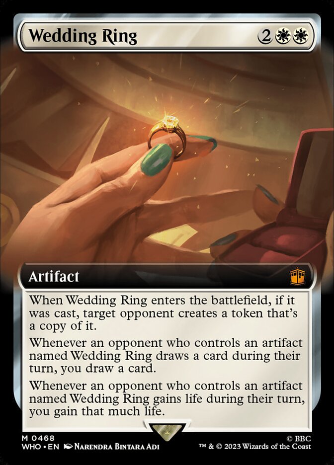 Bague de mariage (Extended Art) [Doctor Who]
