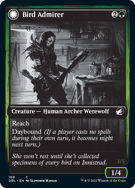 Admirador de aves // Desgarrador alado [Innistrad: Doble función]