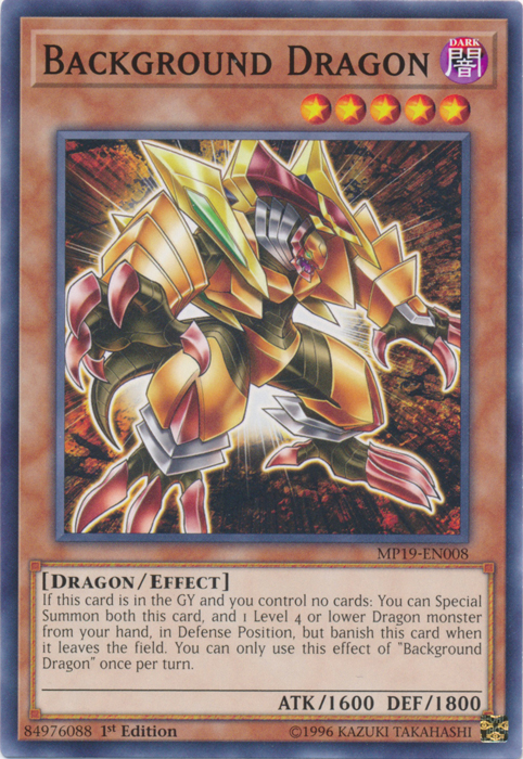 Dragón de Fondo [MP19-EN008] Común
