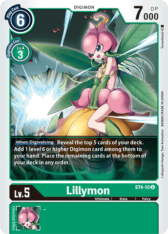 Lillymon [ST4-10] [Mazo de Inicio: Giga Verde]