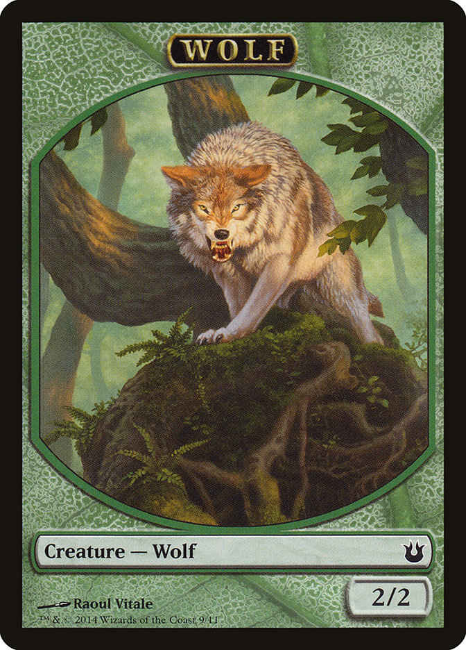 Jeton Loup [Jetons créés par les Dieux]