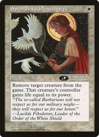 Espadas en guadañas (Oversized) [Oversize Cards]