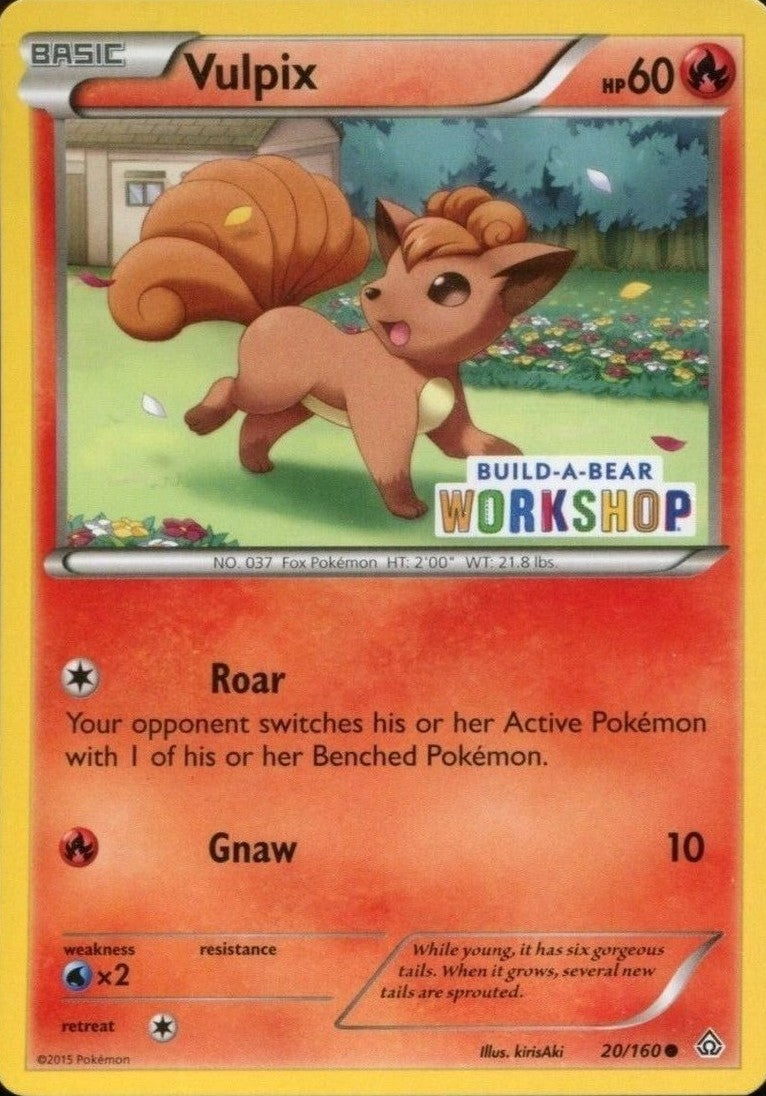 Goupix (20/160) (Exclusivité Build A Bear Workshop) [XY : Primo-Choc]