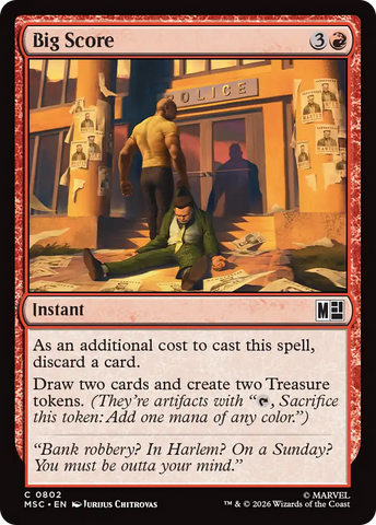 Gran Puntuación [Marvel Super Heroes Commander]