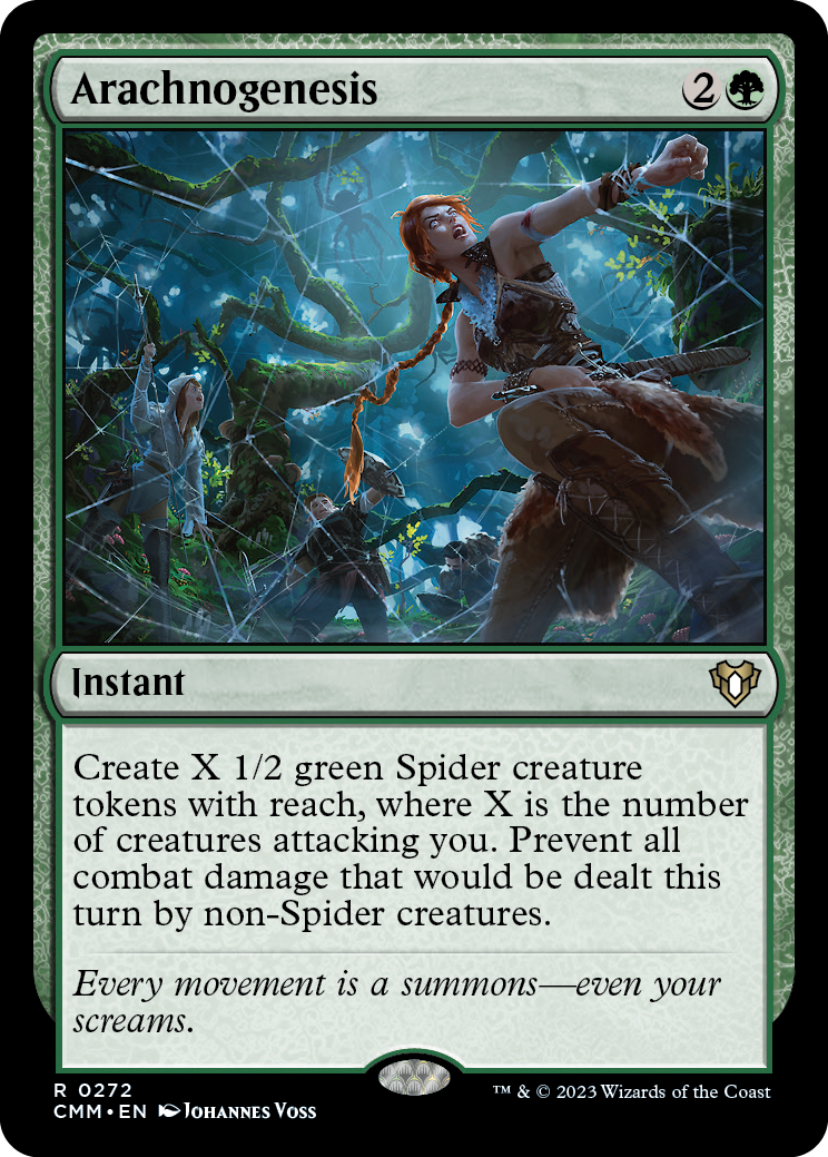 Arachnogenèse [Masters Commander]