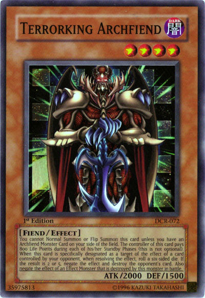 Archidemonio Rey del Terror [DCR-072] Súper Rara