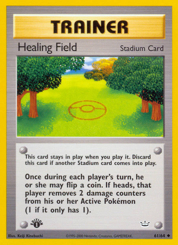 Campo de Curación (61/64) [Neo Revelation 1st Edition]