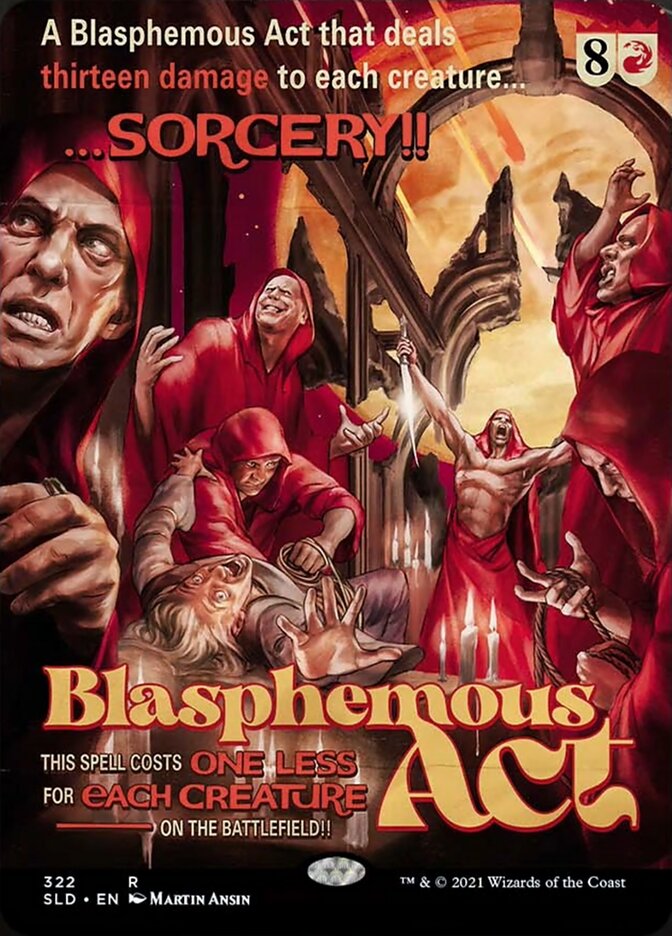 Acte blasphématoire [Série de sorties secrètes]