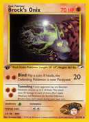 Onix de Brock (21/132) [Héroes de Gimnasio 1ª Edición]