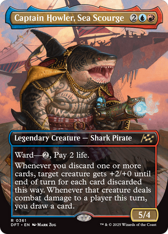 Capitán Aullador, Azote Marino (sin bordes) [Aetherdrift]