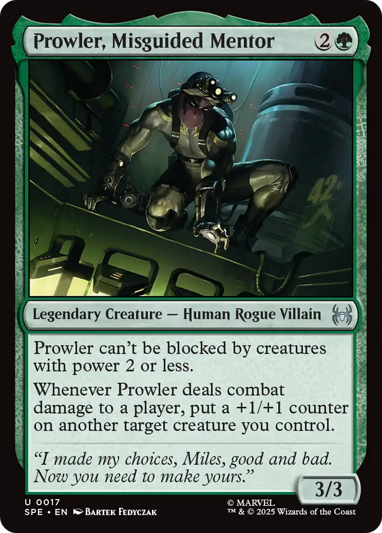 Prowler, mentor égaré [Marvel's Spider-Man: Eternal-Legal]