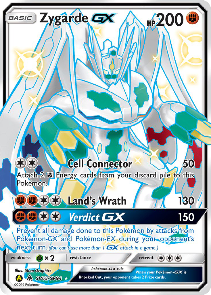Zygarde GX (SV65/SV94) [Soleil et Lune : Destinées Occultes - Coffre des Brillants]