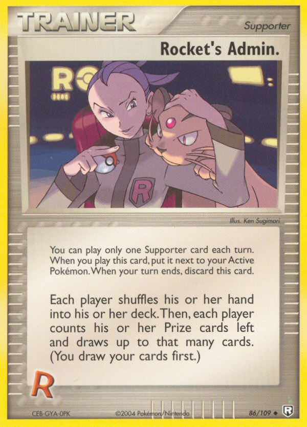 Admin. de Rocket (86/109) [EX: El regreso del Team Rocket]