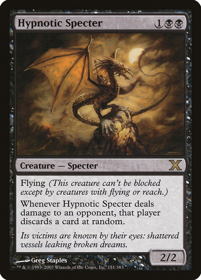 Spectre hypnotiseur [Dixième édition]