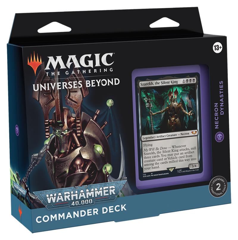 Warhammer 40,000 – Deck Commandant (Dynasties Nécrons)