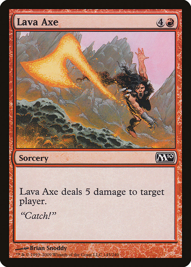 Hache de lave [Magic 2010]