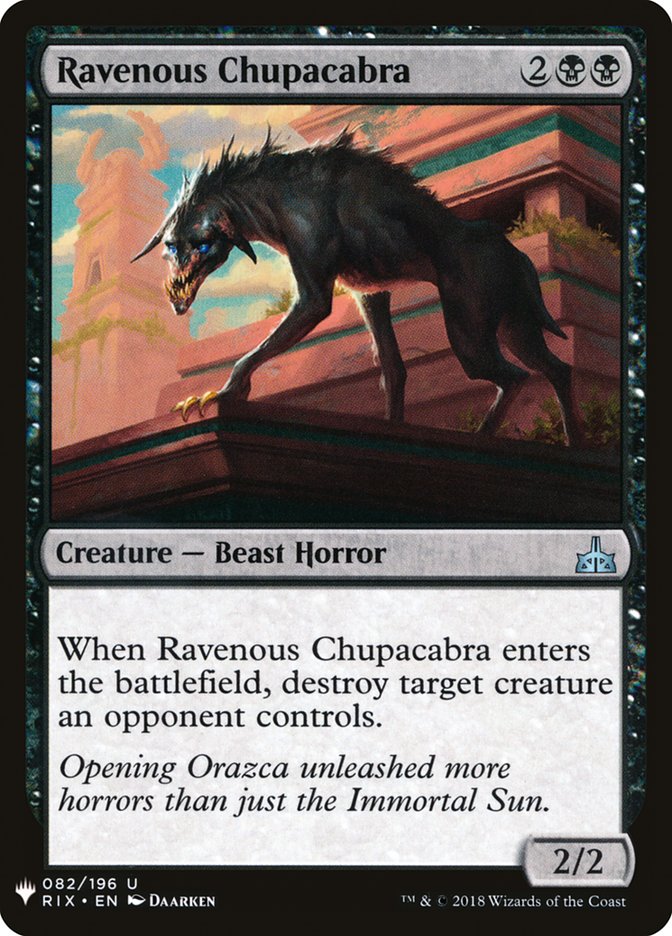 Chupacabra Voraz [Mystery Booster]