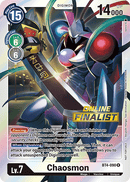 Chaosmon [BT4-090] (Finalista en línea) [Promoción de Great Legend]