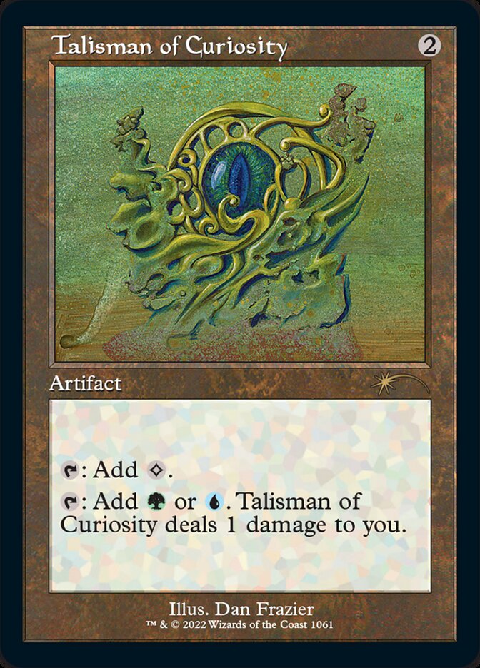 Talisman de curiosité (gravure à l'acide) [Série de sorties Secret Lair]