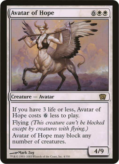 Avatar de l'Espoir (surdimensionné) [Huitième édition Box Topper]