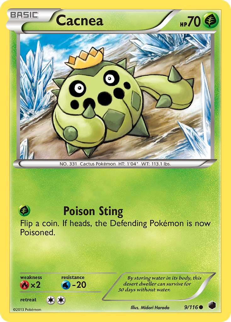 Cacnea (9/116) [Negro y Blanco: Plasma Freeze]