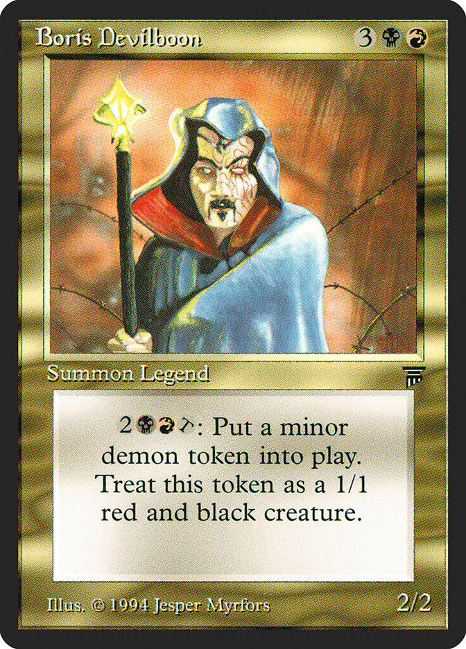 Boris Devilboon [Légendes]