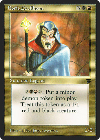 Boris Devilboon [Légendes]