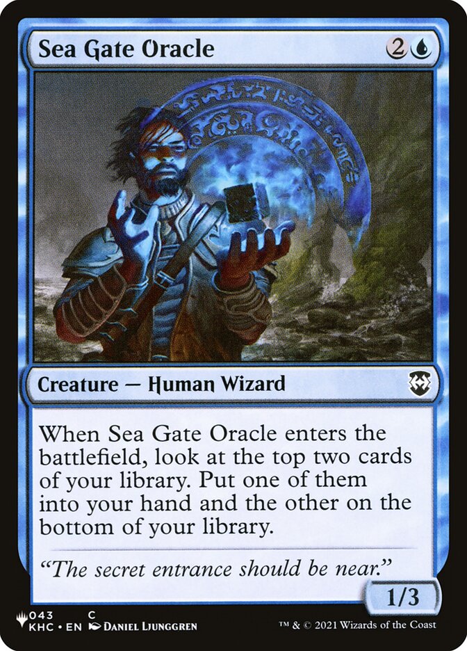 Oracle de la Porte marine [The List]