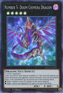 Número 5: Dragón Quimera del Caos [DANE-EN092] Súper Rara