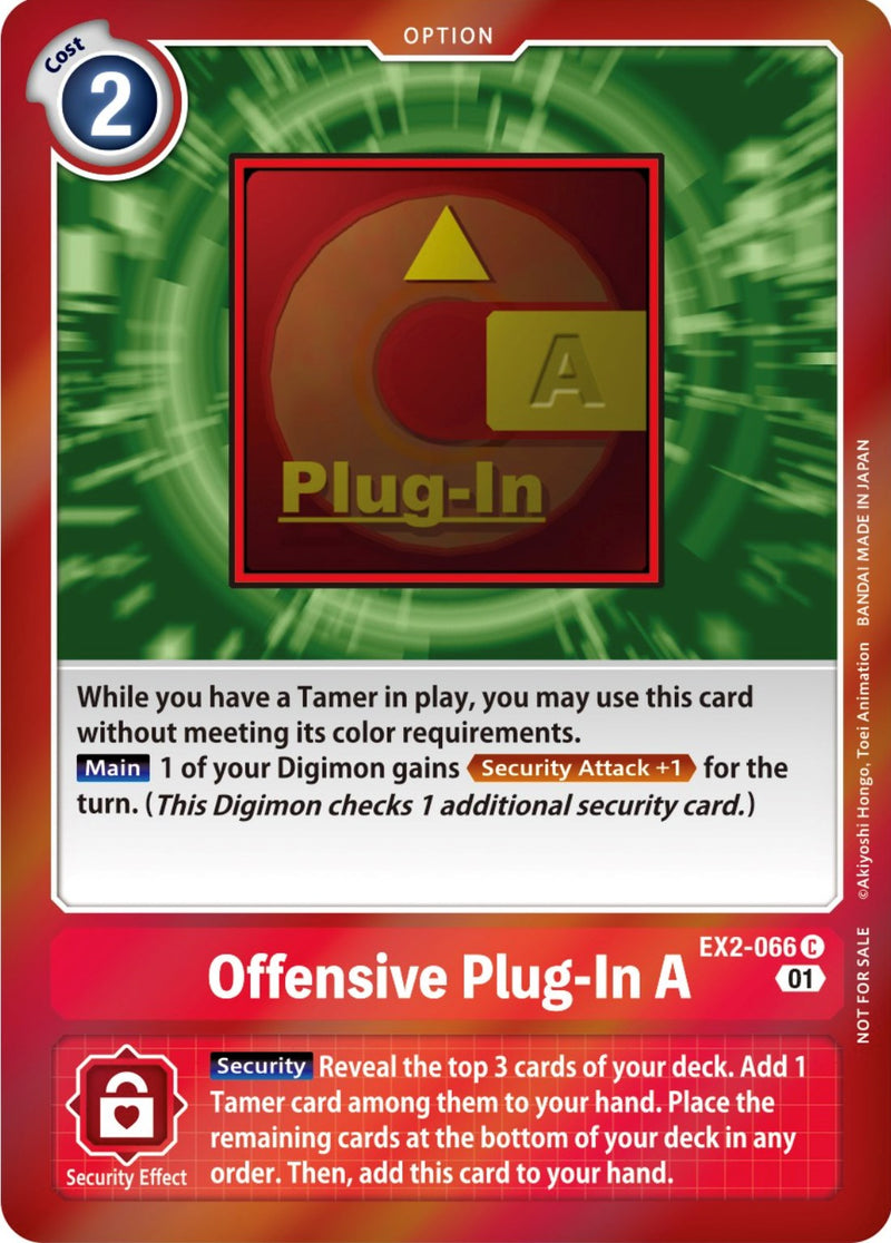 Plugin Ofensivo A [EX2-066] (Paquete de Evento 4) [Promociones Digital Hazard]