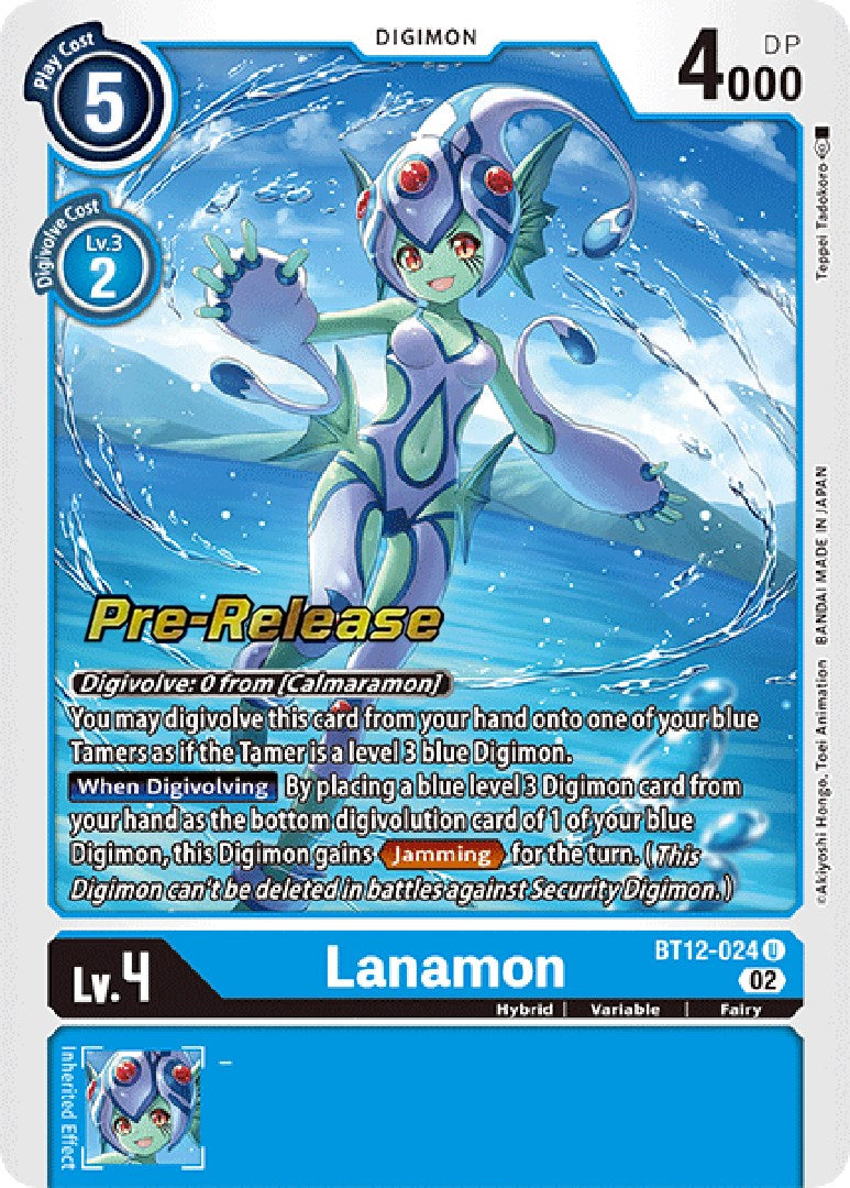 Lanamon [BT12-024] [Cartas de preestreno de Across Time]