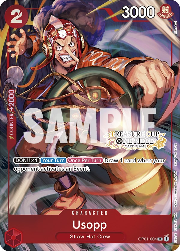 Usopp (Copa del Tesoro) [Cartas Promocionales de One Piece]