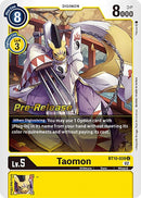 Taomon [BT10-039] [Cartas de prelanzamiento de Xros Encounter]