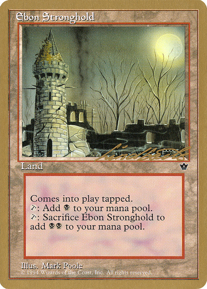 Forteresse d'ébène (Leon Lindback) [Pro Tour Collector Set]