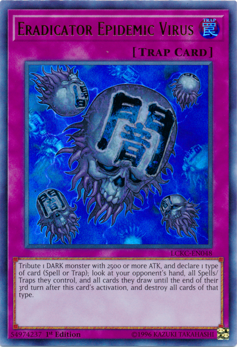 Virus Erraticador de Epidemias [LCKC-EN048] Ultra Rara