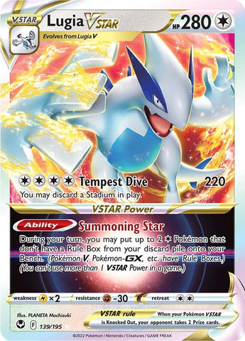 Lugia VASTRO (139/195) [Espada y Escudo: Tempestad Plateada]