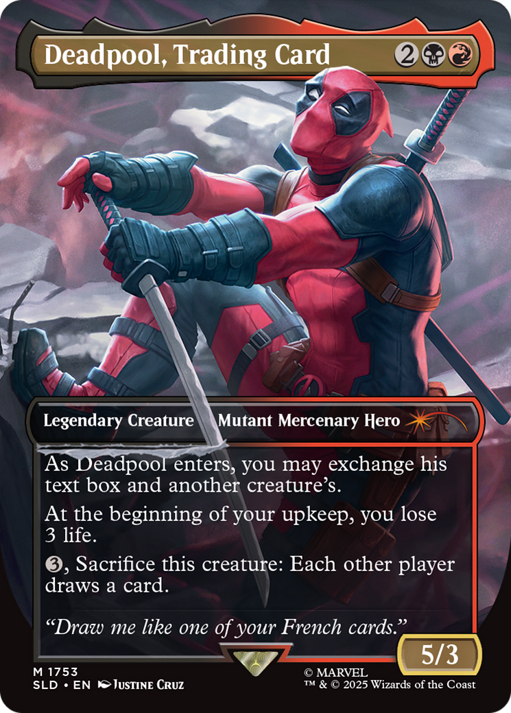 Deadpool, carte à collectionner [Secret Lair Drop Series]