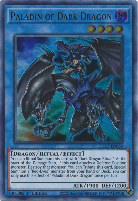 Paladin du Dragon des Ténèbres [DLCS-FR069] Ultra Rare