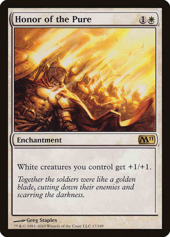 Honor de los Puros [Magic 2011]