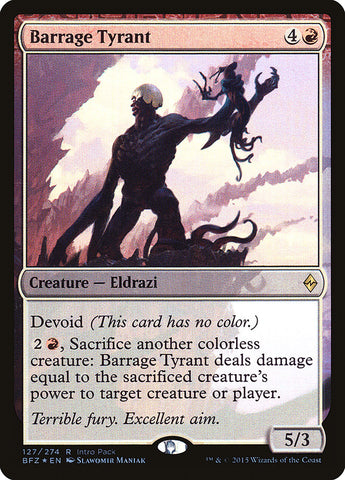 Tirano de la Presa (Pack de introducción) [Promos de Batalla por Zendikar]
