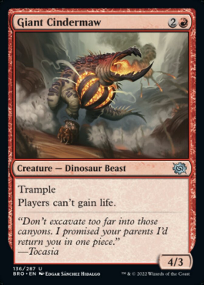 Bocafuego gigante [The Brothers' War]