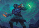 Mishra, revendiqué par Gix - Carte artistique [Série artistique La Guerre des Frères]