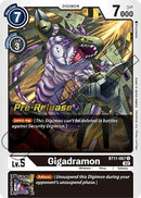 Gigadramon [BT11-067] [Promoción de pre-lanzamiento de Dimensional Phase]