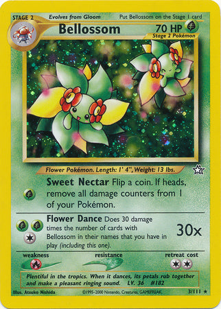 Bellossom (3/111) [Neo Genesis sin límites]