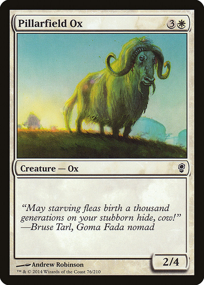 Ox de Pillarfield [Conspiration]